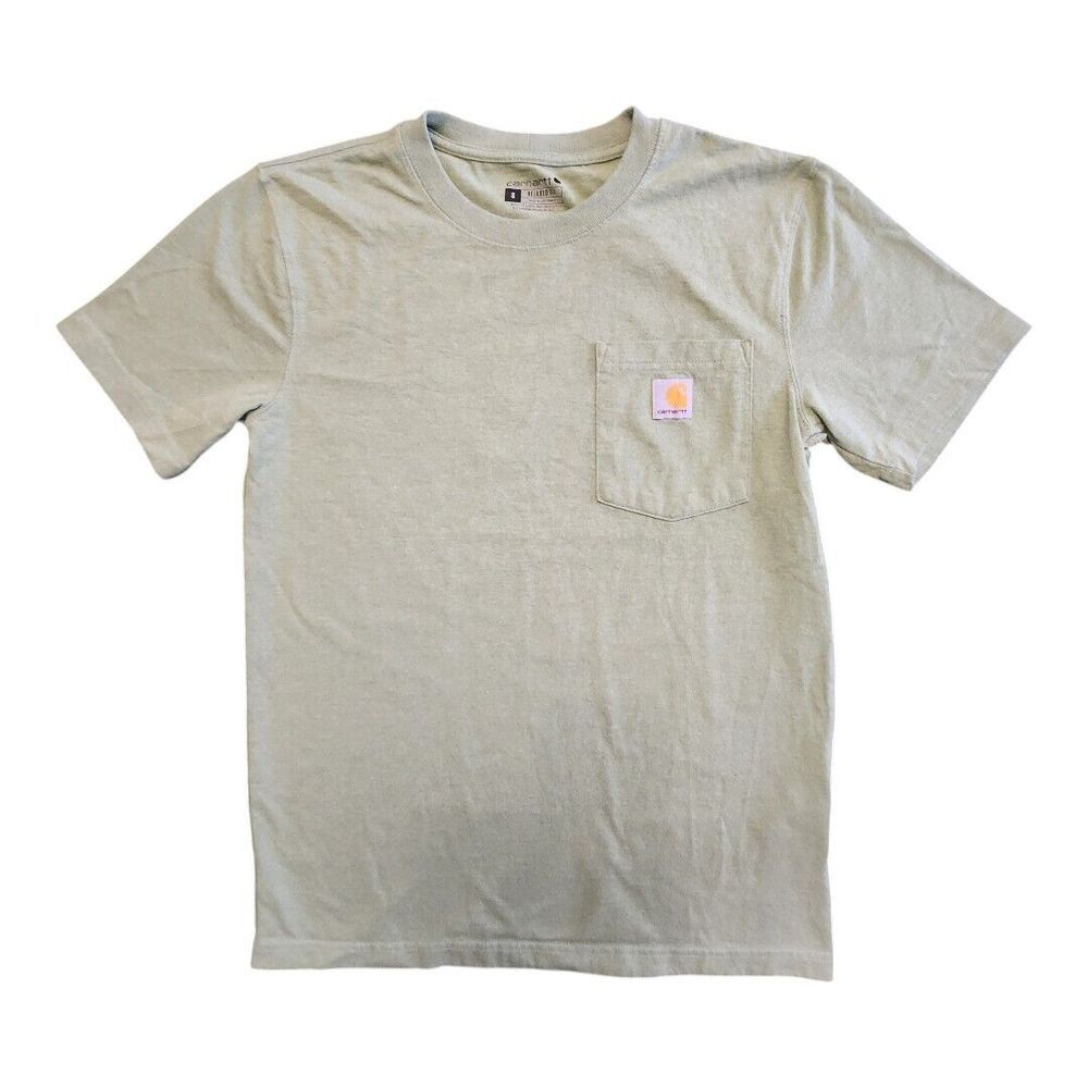 Carhartt Texas Heavy Weight Short Sleeve Pocket T-Shirt NWOT Mens Small Green‎